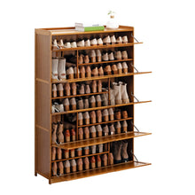 טען את התמונה לגלריה , יחידת אחסון מבמבוק 9 קומות לכ-46 זוגות נעליים