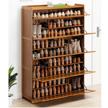 טען את התמונה לגלריה , יחידת אחסון מבמבוק 9 קומות לכ-46 זוגות נעליים