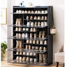 טען את התמונה לגלריה , יחידת אחסון מבמבוק 9 קומות לכ-46 זוגות נעליים