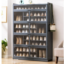 טען את התמונה לגלריה , יחידת אחסון מבמבוק 9 קומות לכ-46 זוגות נעליים