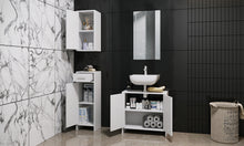 טען את התמונה לגלריה , סט ארונות מושלם 3 חלקים לחדר האמבטיה