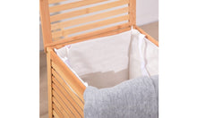 טען את התמונה לגלריה , סל כביסה עשוי כולו במבוק חזק ועמיד מתאים לחדר הרחצה