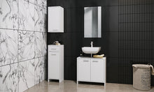 טען את התמונה לגלריה , סט ארונות מושלם 3 חלקים לחדר האמבטיה