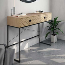 טען את התמונה לגלריה , קונסולת כניסה מהודרת בעלת שתי מגירות ובשישה צבעים לבחירה