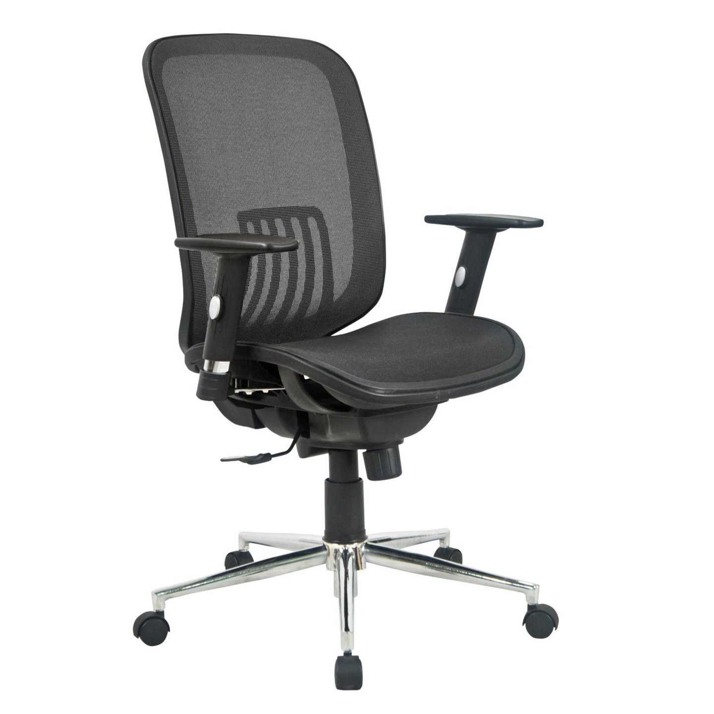 כיסא משרדי מתכוונן המספק נוחות מרבית הודות לדרגת רכות גבוהה של המושב