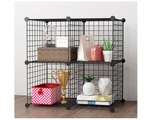 טען את התמונה לגלריה , יחידת אחסון מודולרית מברזל עמיד - 6 תאים