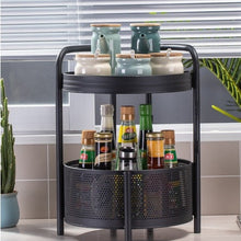 טען את התמונה לגלריה , עגלת מזווה מברזל חזק בעלת גלגלים המסתובבים 360 מעלות