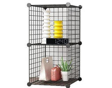 טען את התמונה לגלריה , יחידת אחסון מודולרית מברזל עמיד - 6 תאים