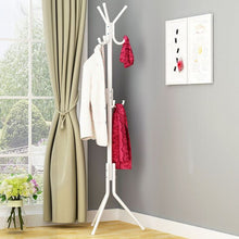 טען את התמונה לגלריה , מתלה מעילים עומד בעל 12 זרועות תלייה ובצבעים לבחירה