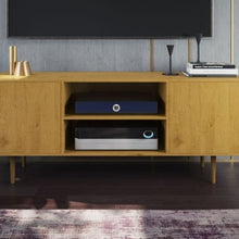 טען את התמונה לגלריה , מזנון מודרני וטרנדי כולל מדף לאחסון בתשעה צבעים לבחירה