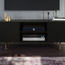 טען את התמונה לגלריה , מזנון מודרני וטרנדי כולל מדף לאחסון בתשעה צבעים לבחירה