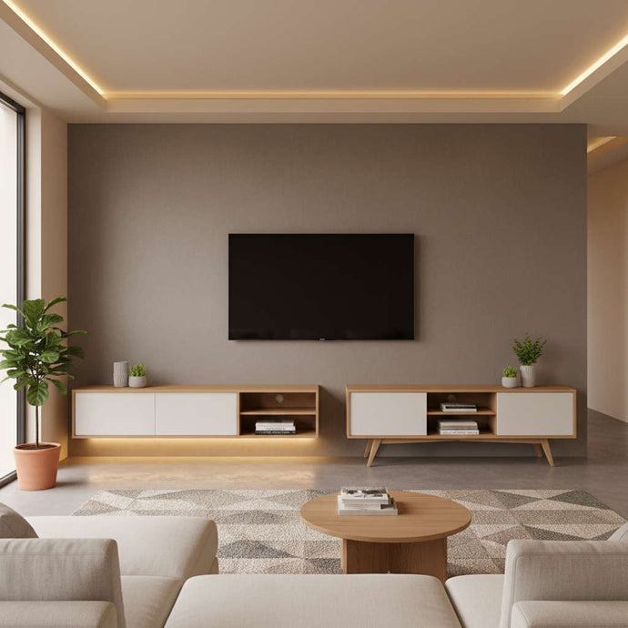 מזנון טלוויזיה מושלם: גודל, סגנון ואחסון חכם