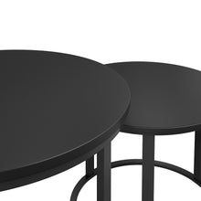 טען את התמונה לגלריה , זוג שולחנות צעירים ומודרניים דגם קאיין – צבעים לבחירה
