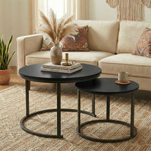 טען את התמונה לגלריה , זוג שולחנות צעירים ומודרניים דגם קאיין – צבעים לבחירה
