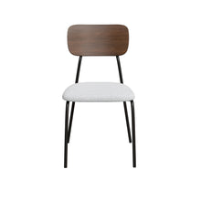 טען את התמונה לגלריה , כיסא פינת אוכל מודרני תעשייתי צבע לבן
