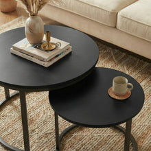 טען את התמונה לגלריה , זוג שולחנות צעירים ומודרניים דגם קאיין – צבעים לבחירה
