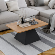 טען את התמונה לגלריה , שולחן סלון מודרני יוקרתי אלון מבט על
