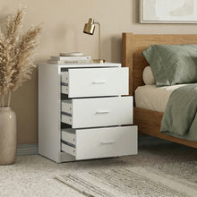 טען את התמונה לגלריה , שידת שלוש מגירות יוקרתית במגוון צבעים לבחירה
