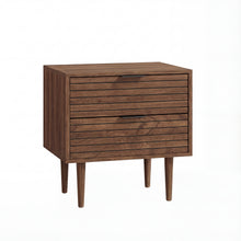 טען את התמונה לגלריה , שידת לילה בעלת שתי מגירות גדולות שקטות במגוון צבעים לבחירה
