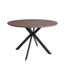 טען את התמונה לגלריה , שולחן פינת אוכל מודרני בצבע אגוז
