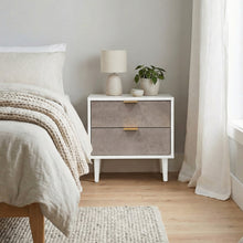 טען את התמונה לגלריה , זוג שידות לילה מודרניות ואלגנטיות במבחר צבעים
