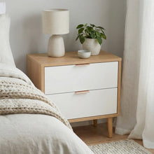 טען את התמונה לגלריה , זוג שידות לילה מודרניות ואלגנטיות במבחר צבעים
