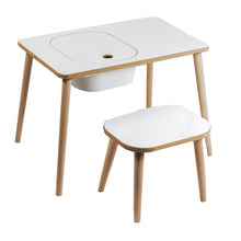 טען את התמונה לגלריה , סט שולחן ושרפרף יצירה לילדים
