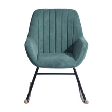 טען את התמונה לגלריה , כורסת נדנדה בצבע אקווה
