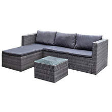 טען את התמונה לגלריה , מערכת ישיבה מפנקת לגינה או למרפסת
