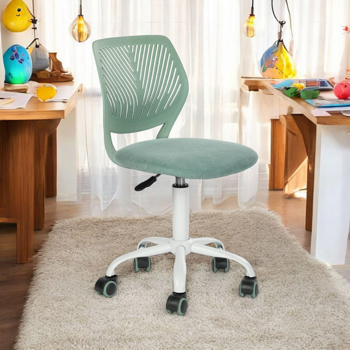 כיסא תלמיד בצבע אקווה