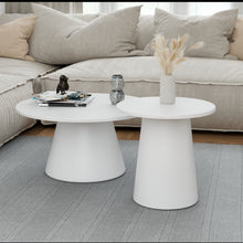 טען את התמונה לגלריה , זוג שולחנות מודרניים במבחר צבעים לבחירה
