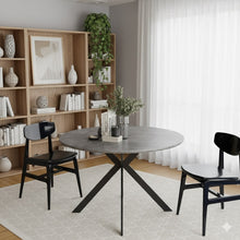 טען את התמונה לגלריה , שולחן פינת אוכל מודרני בצבע אפור בטון
