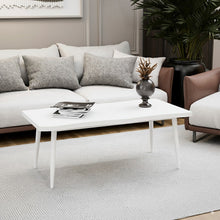 טען את התמונה לגלריה , שולחן סלון מעוצב בצבע לבן
