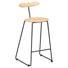 טען את התמונה לגלריה , כיסא בר יוקרתי ומעוצב בצבע אלון
