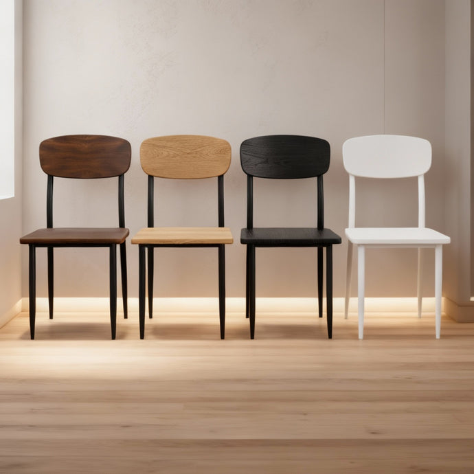 כיסא פינת אוכל מודרני ציפוי PVC ובמגוון צבעים לבחירה