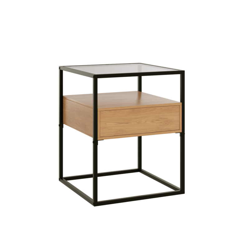 שידה יוקרתית בצבע אלון 