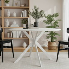 טען את התמונה לגלריה , שולחן פינת אוכל מודרני בצבע לבן
