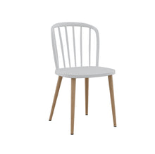 טען את התמונה לגלריה , כיסא פינת אוכל בעיצוב מודרני ואלגנטי  לבן
