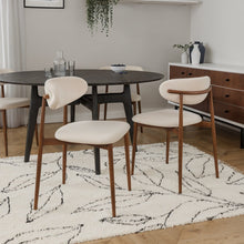 טען את התמונה לגלריה , כיסא פינת אוכל מעוצב בצבע לבן
