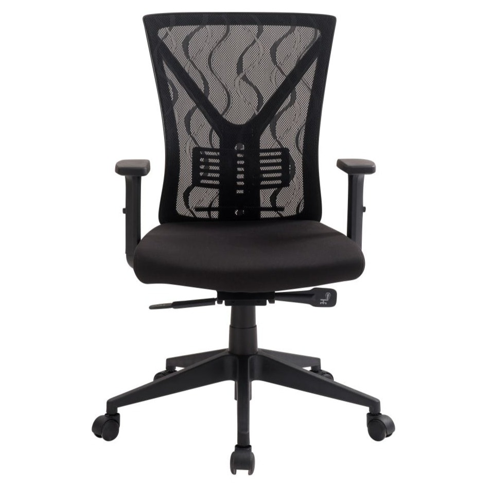 כיסא משרדי מתכוונן Marvin מתאים לשימוש ממושך משלב מושב מיקרו נקבובי נושם